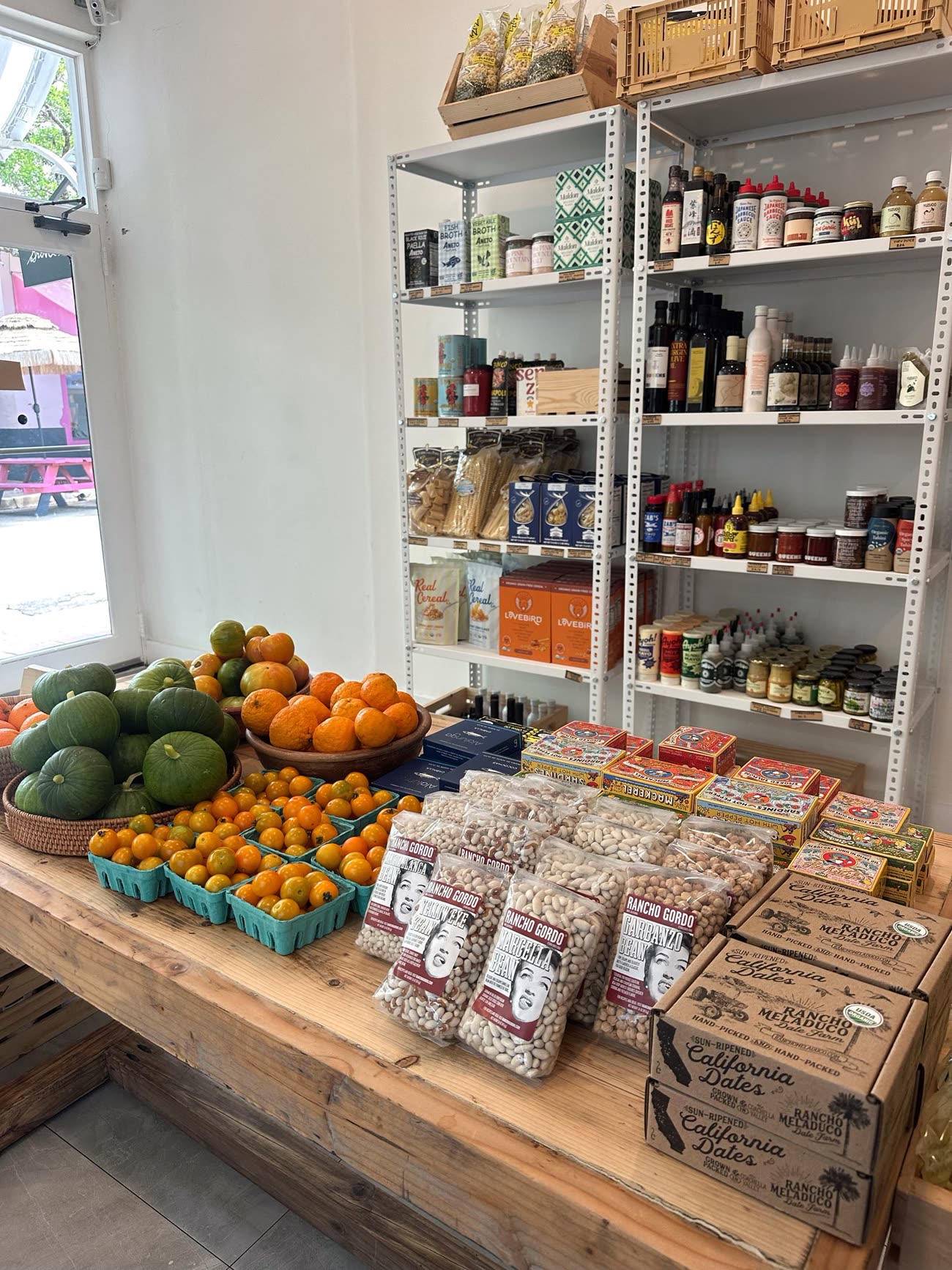 Natural and specialty grocery items